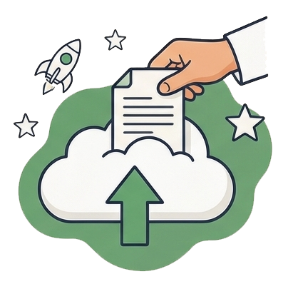 ارفع ملفاتك